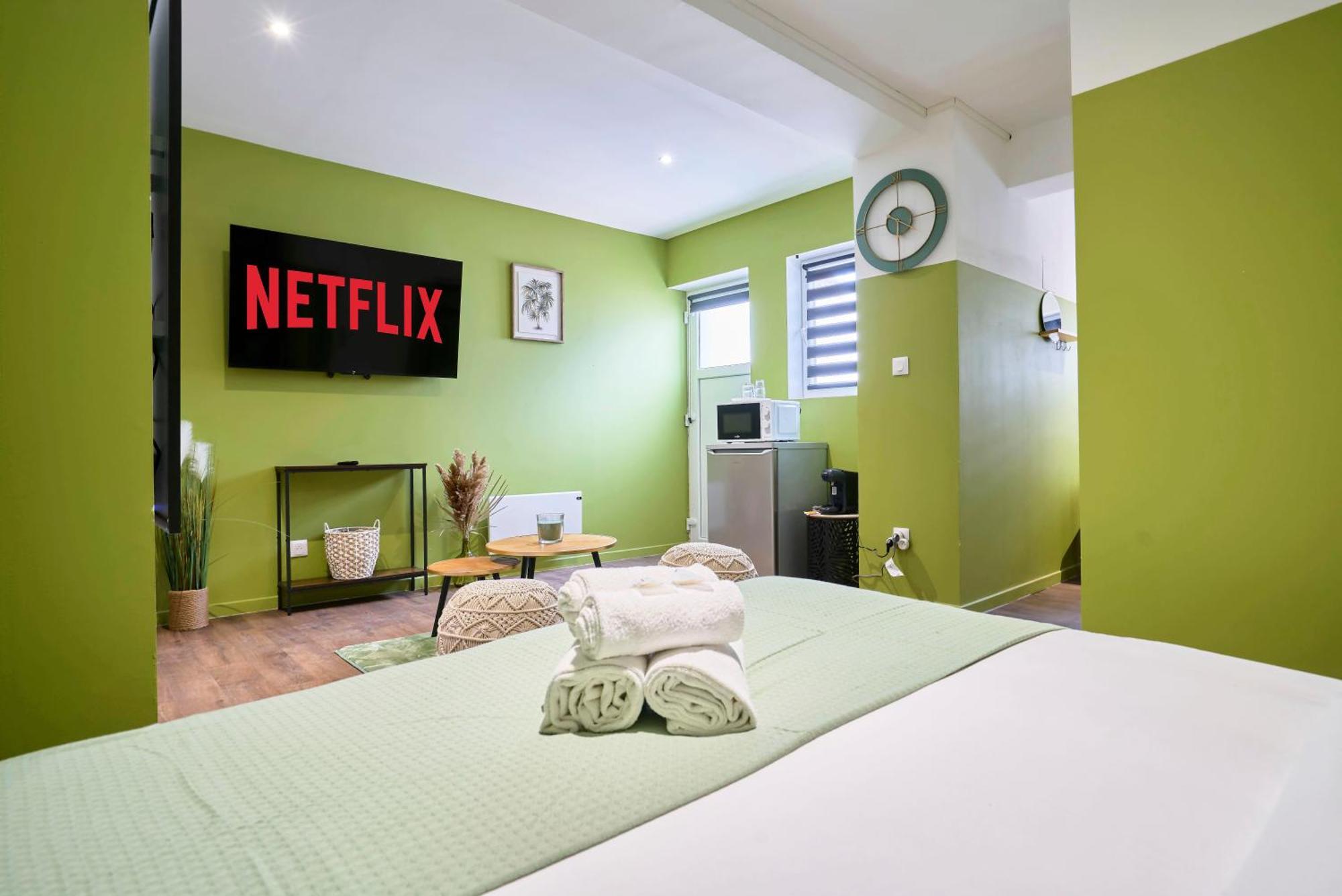 Ng Prestige - Lille L Roubaix Trichon - Balneo - Netflix - Wifi Apartment Bagian luar foto