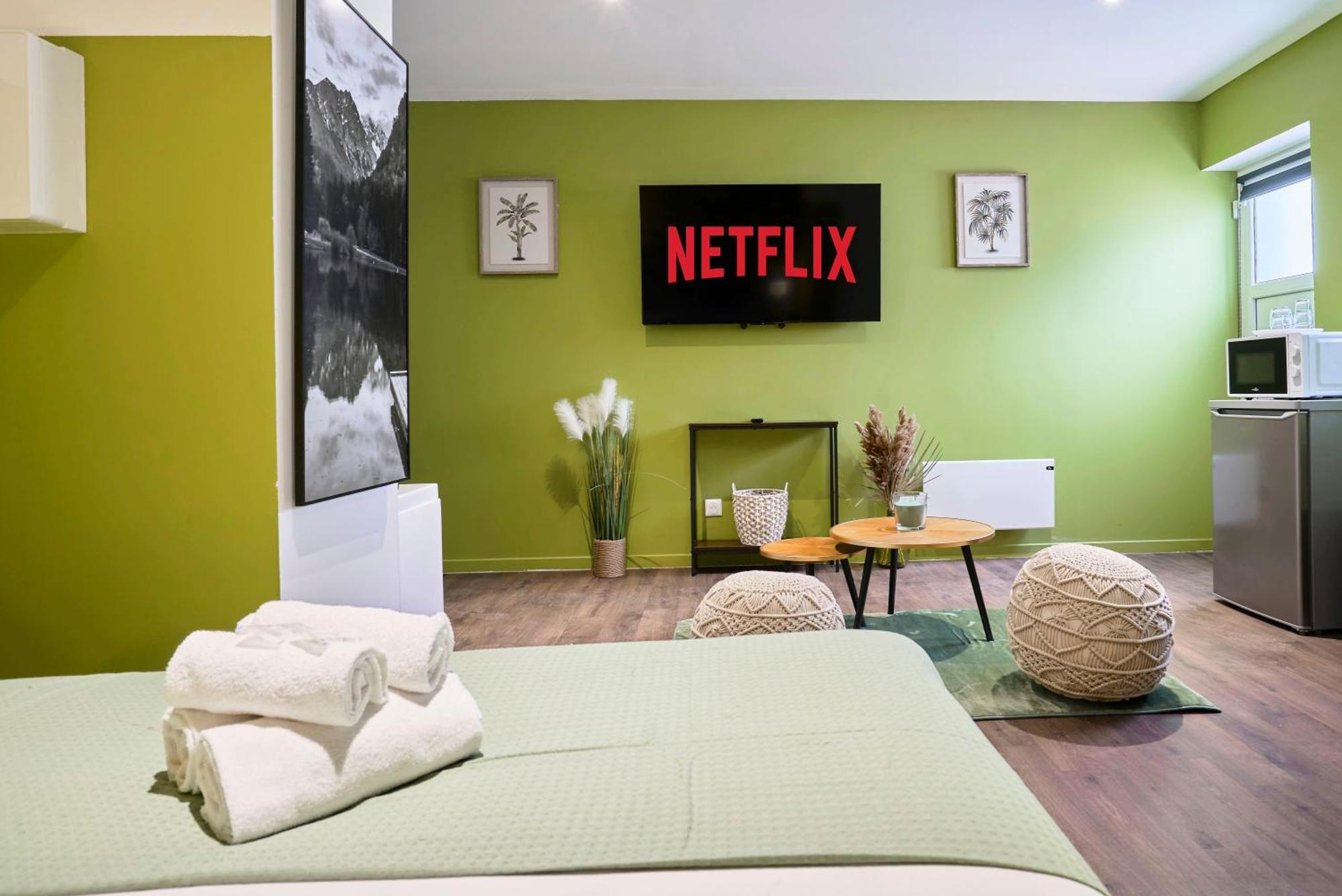 Ng Prestige - Lille L Roubaix Trichon - Balneo - Netflix - Wifi Apartment Bagian luar foto