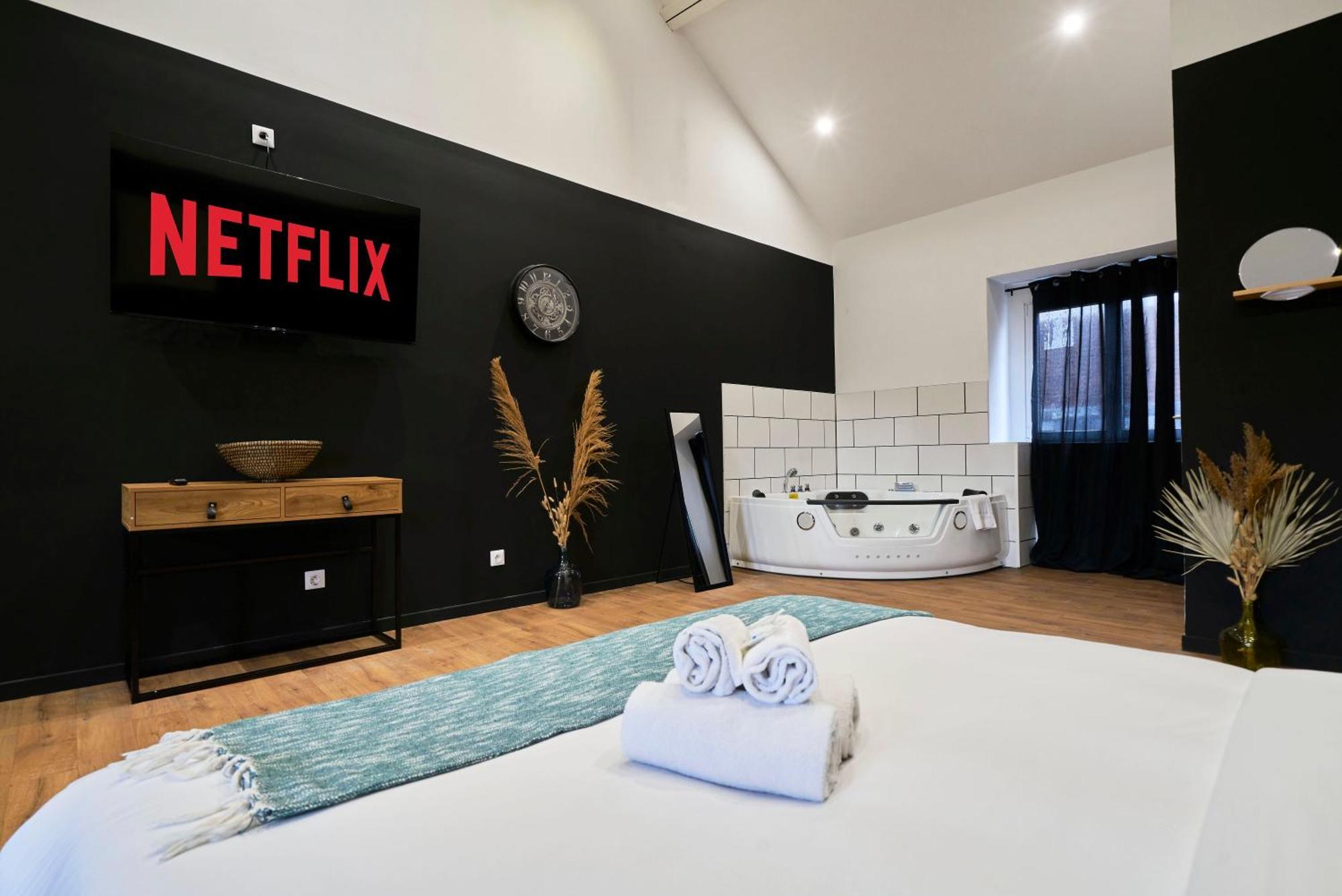 Ng Prestige - Lille L Roubaix Trichon - Balneo - Netflix - Wifi Apartment Bagian luar foto