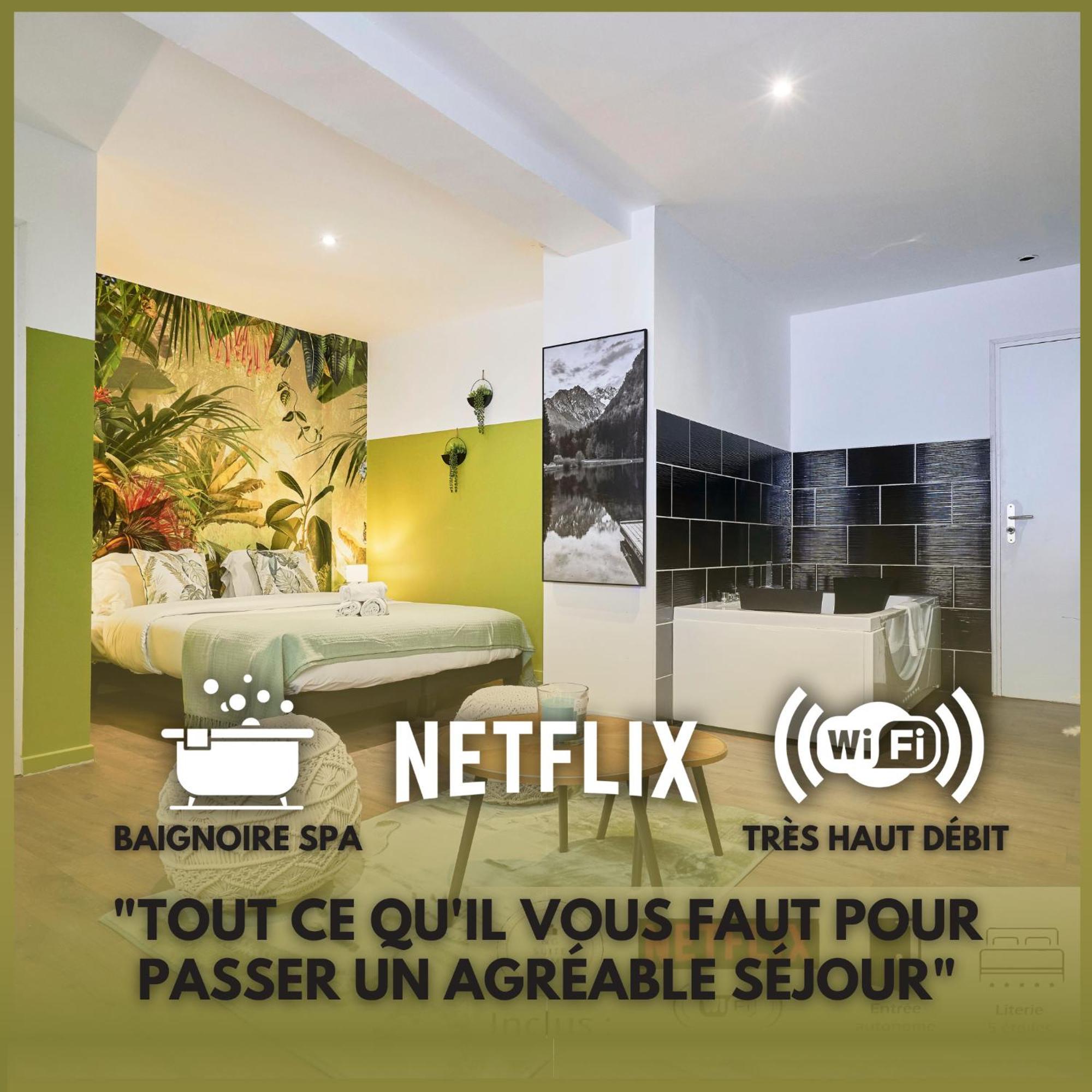 Ng Prestige - Lille L Roubaix Trichon - Balneo - Netflix - Wifi Apartment Bagian luar foto