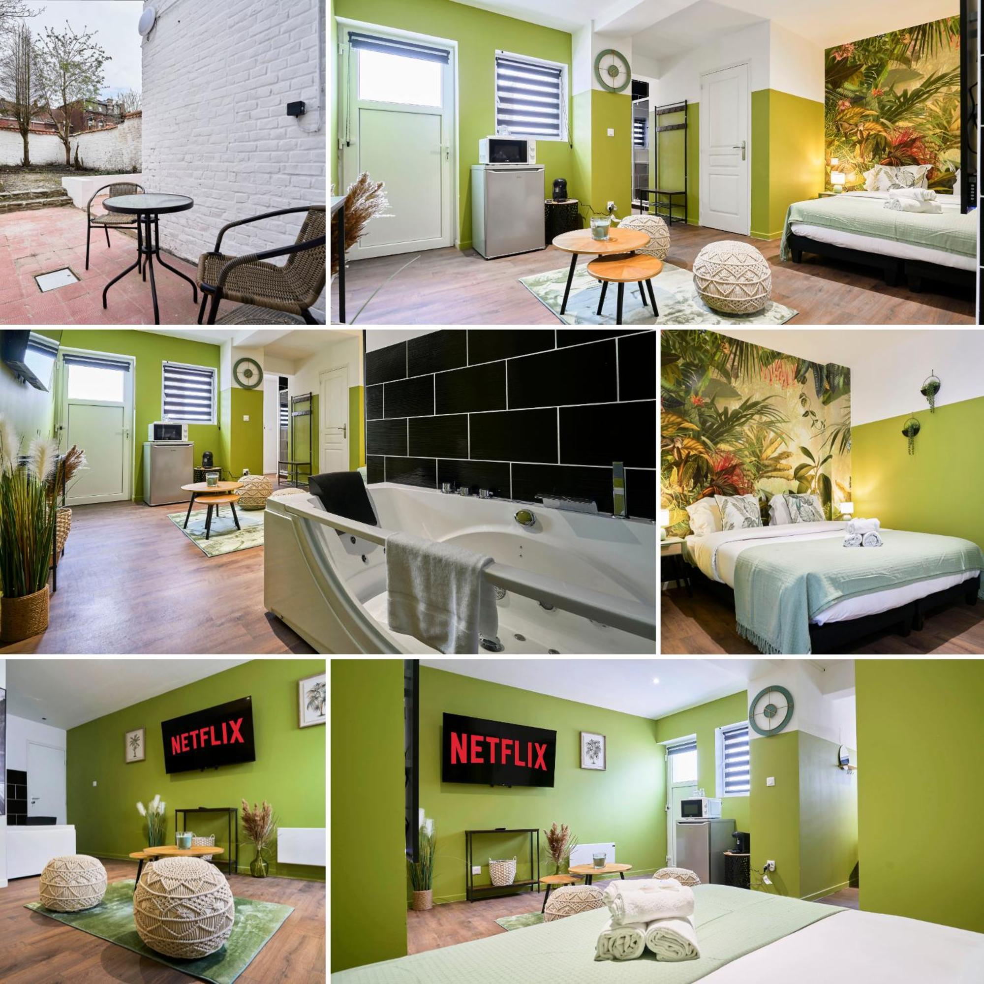 Ng Prestige - Lille L Roubaix Trichon - Balneo - Netflix - Wifi Apartment Bagian luar foto